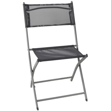 Chaise pliante de jardin Linder Exclusiv Grise (1/3)
