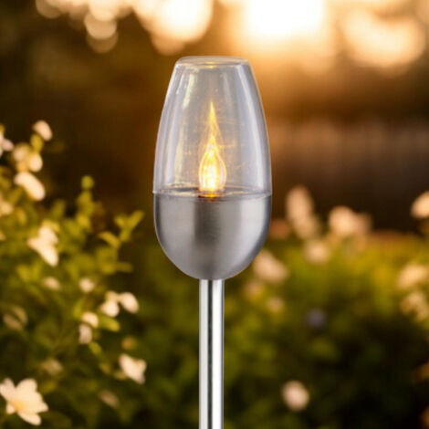 KYNAST LED Solar Leuchtskulptur Fireball Oval – 93 Cm Hoch, Wetterfest, Für Den Außenbereich