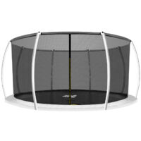 Aga Filet de protection intérieur 366 cm pour 8 poteaux Noir (cercle)