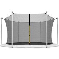 Aga Filet de protection intérieur 366 cm pour 8 poteaux Noir