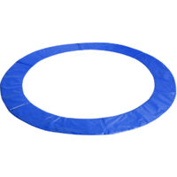 Aga Couvre-ressorts ovale pour les trampolines 275 cm Bleu, coussin de protection