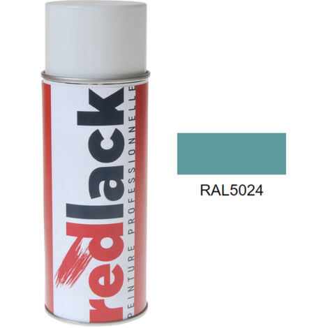 Sprühfarbe 400 ml – RAL 5024 - Matt - Pastellblau - für verschiedene Oberflächen - Redlack (1/2)