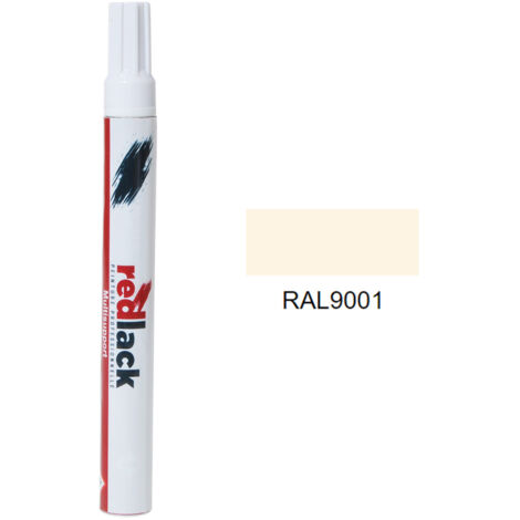 MG PRIME Sprühdose RAL 9001 Cremeweiß - 400 Ml, Seidenmatt, Schnelltrocknend (Made In Germany)