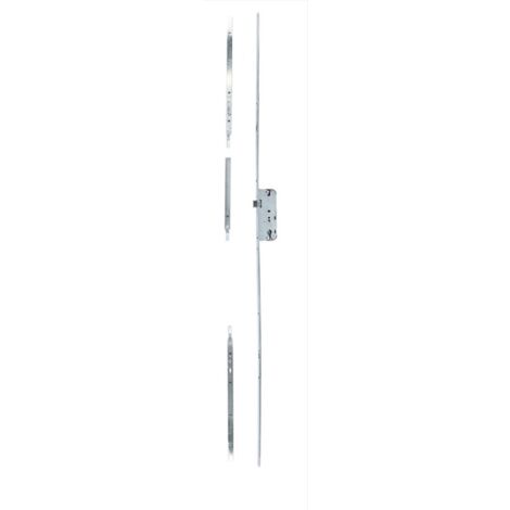 FERCO DECENA 40 verstellbarer Baskülenriegelsatz für Holztüren, 40 mm Achse, 2 Punkte, G-18294-00-0-1