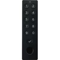 Tedee Keypad Pro Zahlentastatur inklusive Fingerprint Zutrittskontrolle, 125x33x23,5mm, schwarz