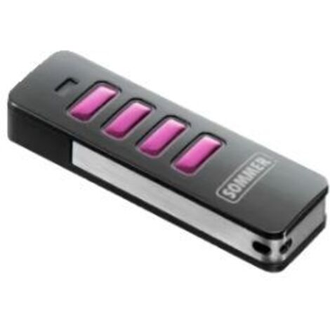 SOMMER 4019V000 - Trasmettitore manuale a 4 comandi Pearl Vibe 868,95 MHz per cancelli estivi