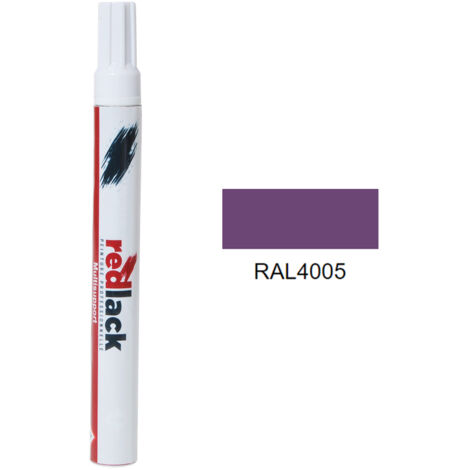 Fieltro retoque pintura 8 ml – RAL 4005 Satinado – Azul lila – para múltiples superficies – Redlack (1/2)