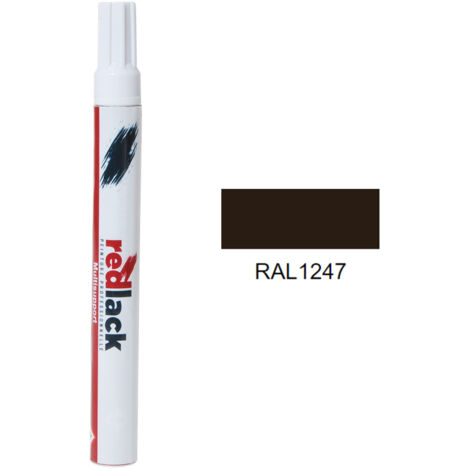 Fieltro retoque pintura 8 ml – RAL 1247 Brillo – Bronce 1247 – para múltiples superficies – Redlack (1/2)