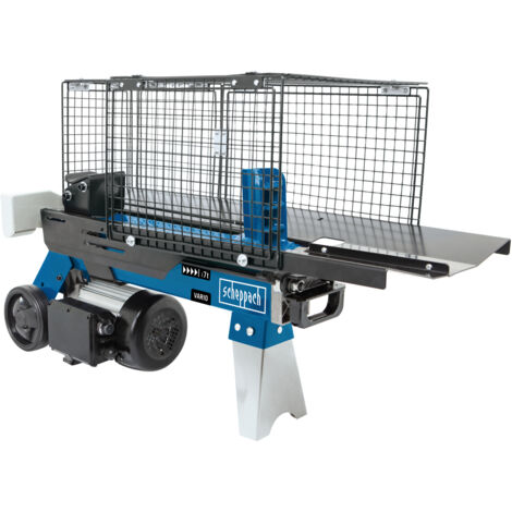 Scheppach Fendeur de Bûches horizontal HL760L - Fendeur de bois de chauffage hydraulique - 230V / 2200W - Puissance 7 T - Pression 208 bar - Longueur de fendage 520mm