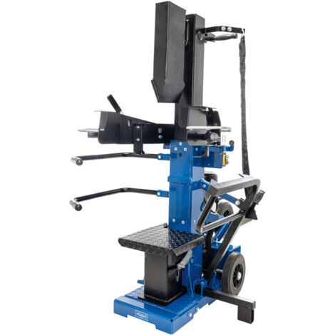 Scheppach Fendeur de bûches Compact 15T 400 V - MODÈLE TRIPHASÉ - 3500 W – Matière à fendre 450 x 1070 mm – Fendeur vertical – Système de fendage Vario – Fendeuse à bois hydraulique