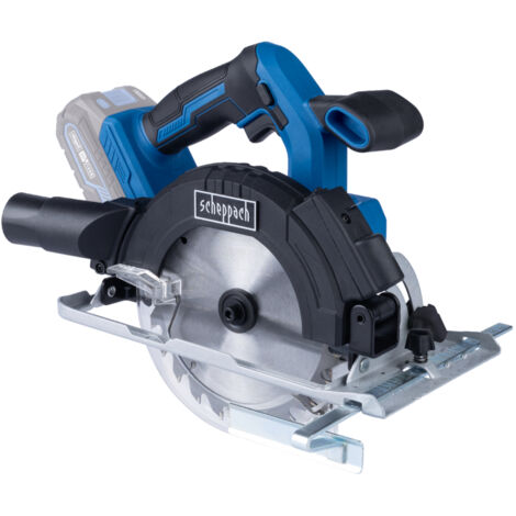 Scheppach Scie Circulaire sans fil IXES 20V - C-HCS165-X - 4500min-1 - Lame Ø165mm - Softstart - Inclinaison 45° - Profondeur 53mm - Vendue sans batterie ni chargeur (1/5)