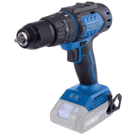 Scheppach Perceuse Visseuse à percussion sans fil IXES 20V - BC-CD60-X - Brushless - 60nM - 2 vitesses - Mandrin à serrage auto - LED & Clip de maintien inclus - Vendue sans batterie ni chargeur (1/10)