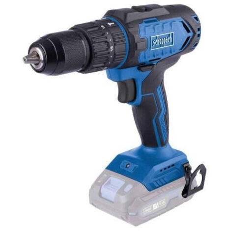Scheppach Perceuse Visseuse à percussion sans fil IXES 20V - C-CD45-X - Couple 45nM - 2 vitesses - Mandrin à serrage auto - LED & Clip de maintien inclus - Vendue sans batterie ni chargeur