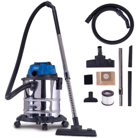 Scheppach Aspirateur eau et poussières 3en1 C-NTS20-X sans fil 20V - cuve 20L - longueur tuyau 1,5 m – accessoires inclus - vendu sans batterie ni chargeur