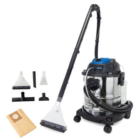 Scheppach Aspirateur Injecteur-Extracteur SprayVac20 - 1600W - 5en1 - Vaporisateur, Nettoyage du Filtre, Fonction soufflage - Filtres Inclus (1/5)