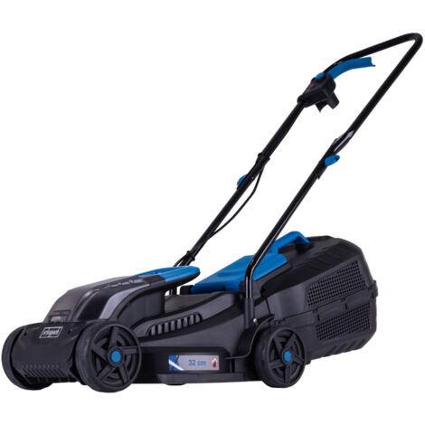 Scheppach Tondeuse à gazon sans fil BC-MP320-X – Moteur brushless – Largeur de coupe 32 cm – Hauteur de coupe 20-60 mm – 250-300 m² – IXES 20V – Vendu sans batterie sans chargeur
