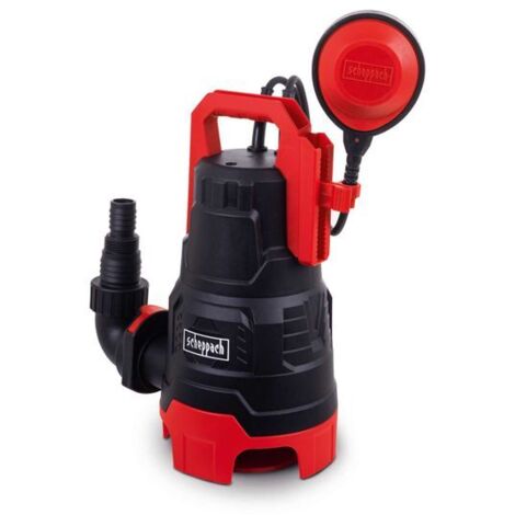 Scheppach Pompe combinée pour eaux usées DWP400 - 400W - débit max 9000 L/h - hauteur de refoulement 6 m - profondeur 7 m - max 35°C - particules max 30 mm (1/5)