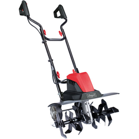 [JAMAIS UTILISÉ] Scheppach Motobineuse électrique MTE460 – 1500 W – 230 V 50Hz – 24 couteaux – Largeur de travail 450 mm – Profondeur de travail 220 mm – Poignée pliable