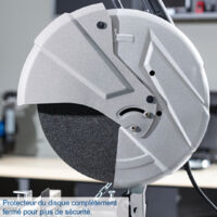 Scheppach Tronçonneuse à Métaux MT150 - Scie à Métaux Puissante 2600W Avec Disque 355mm