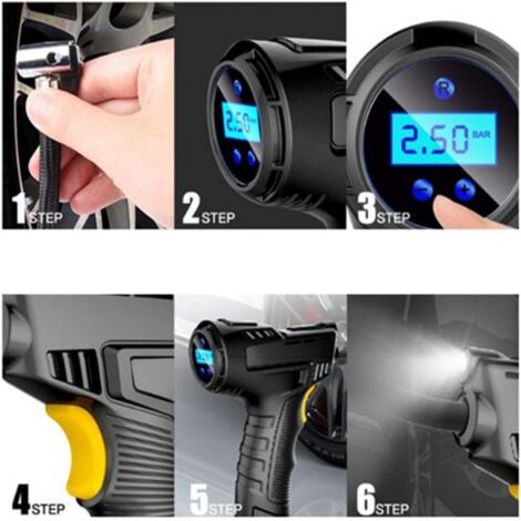 Gonfleur De Pneu Portatif, Pompe À Air Électrique Sans Fil, Pompe À Air