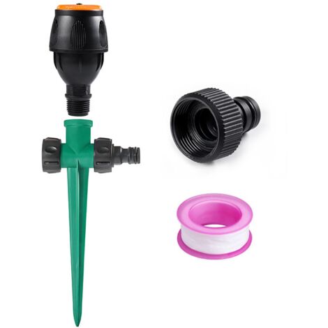 Arroseur rotatif à 360° pour l'irrigation, système de pulvérisation, couverture de pulvérisation, système d'irrigation de pelouse pour plantes, fleurs, légumes