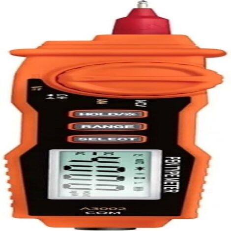 Multimètre numérique A3002, type stylo, 4 000 points, tension AC/DC, résistance, continuité, diode, testeur sans contact (couleur : A3002 orange) (1/5)