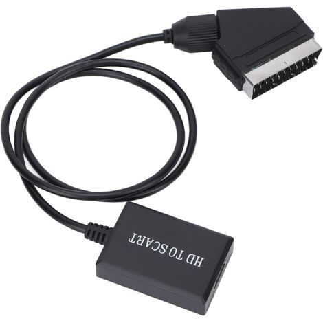 convertisseur hdmi vers péritel adaptateur audio vidéo hd 1080p pour hdmi vers péritel Sky Box Stb