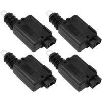 4 × Moteur Centralisation de Porte ou Coffre pour Clio 2 Duster Logan Sandero, Actionneur de Verrouillage Central pour Megane Scénic Trafic Twingo Espace Kangoo Master 2 7701039565