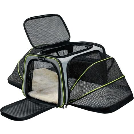 Sac à Dos de Transport pour Chat, Chien Noir