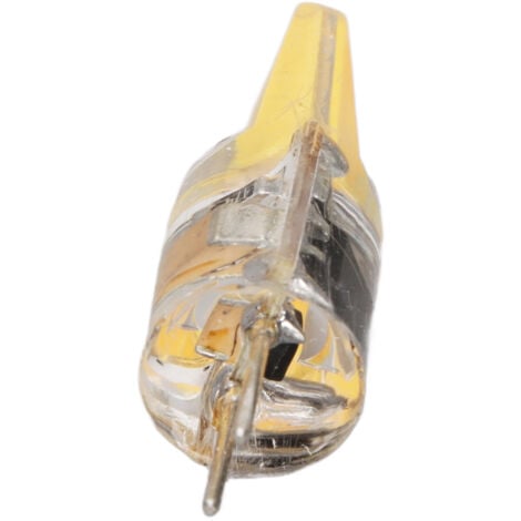 Decdeal 6 pièces 6W 500LM G4 ampoule LED COB Gel de silice lampe à économie d'énergie ampoule pour plafonnier applique lampe de Table 220V blanc chaud