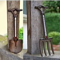 Cast Iron Thermometer - Spade
