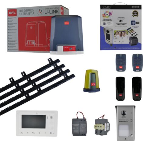 PACK KIT DEIMOS BT ULTRA A400 de BFT et vidéophone MINI ZEN - BFT