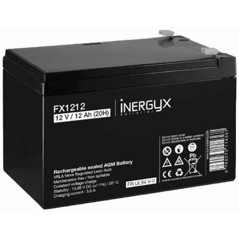 FX1212 Batterie rechargeable 12 Ah VRLA IZYX - IZYX