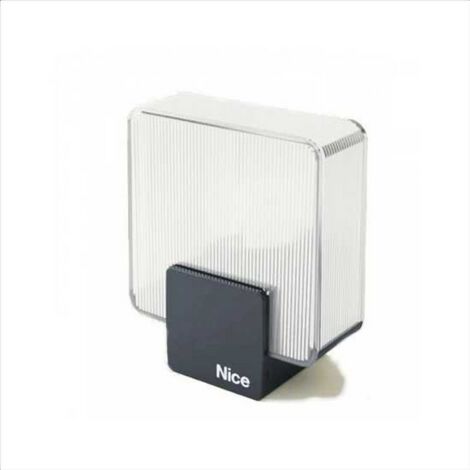 Nice – Clignotant LED 12-36V ELDC – Indice de protection IP44 – Faible consommation énergétique – Signalisation pour portails automatiques