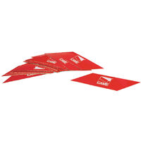Emballage de 24 bandes rouges réfléchissantes adhésives pour lisse CAME - CAME