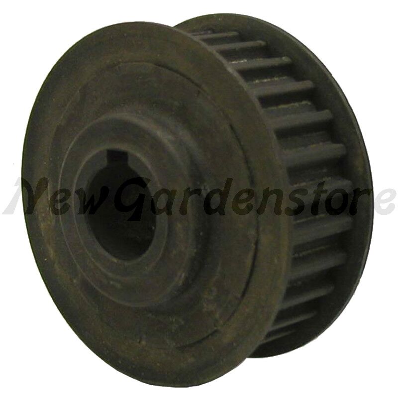 Poulie (palier De Lame) Ø127 Mm Pour Tondeuse MTD Spider 91S - Réf. 13A1452B600 (arbre à Dents Fines)