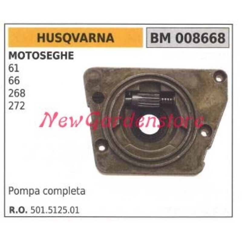 Pompe à huile pour HUSQVARNA JONSERED 501512501