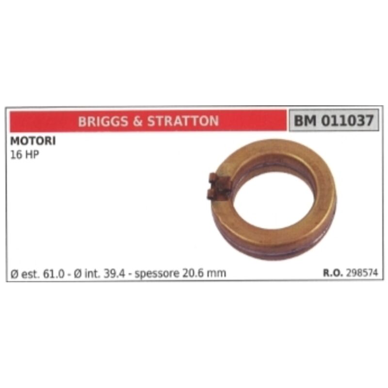 BRIGGS&STRATTON 16 HP lawn tractor carburettor float 298574