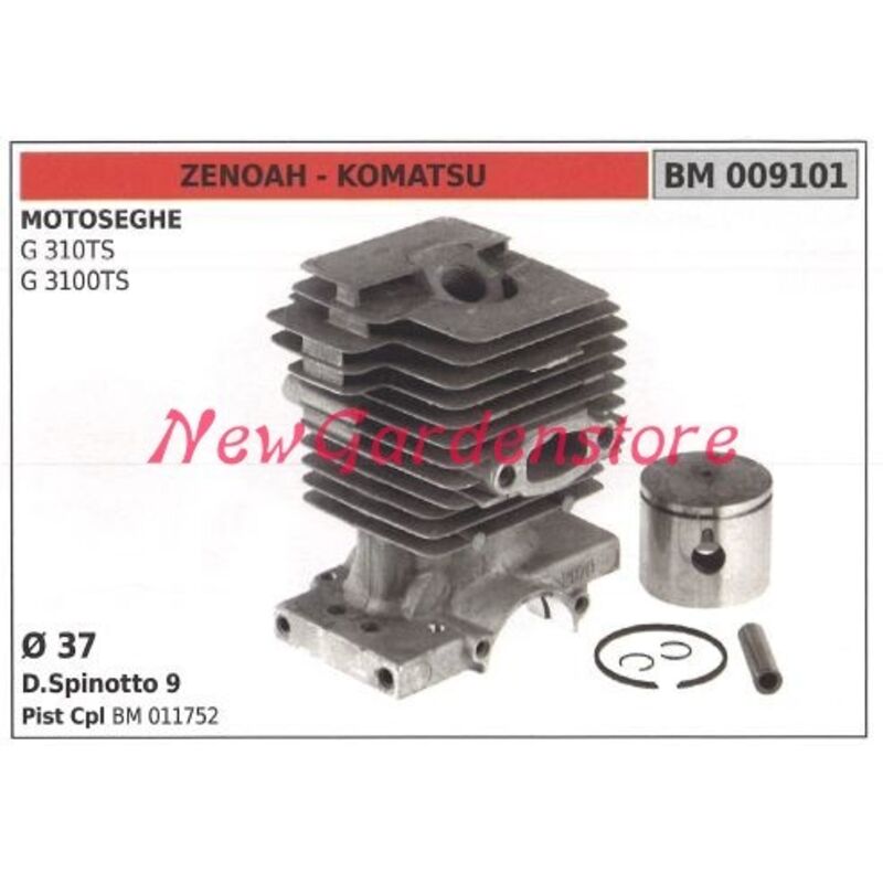 Cylindre de piston de débroussailleuse compatible STIHL 11290201202