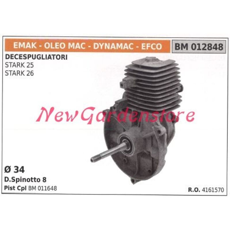 Cylindre Et Segment Piston 40mm Pour Débroussailleuse - SODIAL - Pièce Moteur Générique