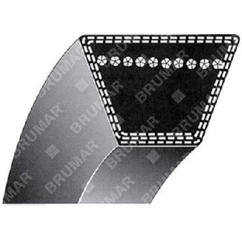 Courroie Trapézoïdale Pengchang Section Z 10x6mm - Longueur 400-1000mm (au Choix) - Transmission Caoutchouc