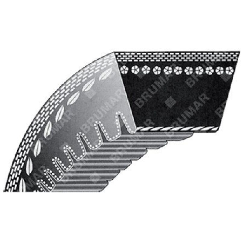 Courroie Trapézoïdale Tondeuse 102 Cm - Compatible MTD, Cub Cadet Etc. - Remplace 754-0443A, AA88