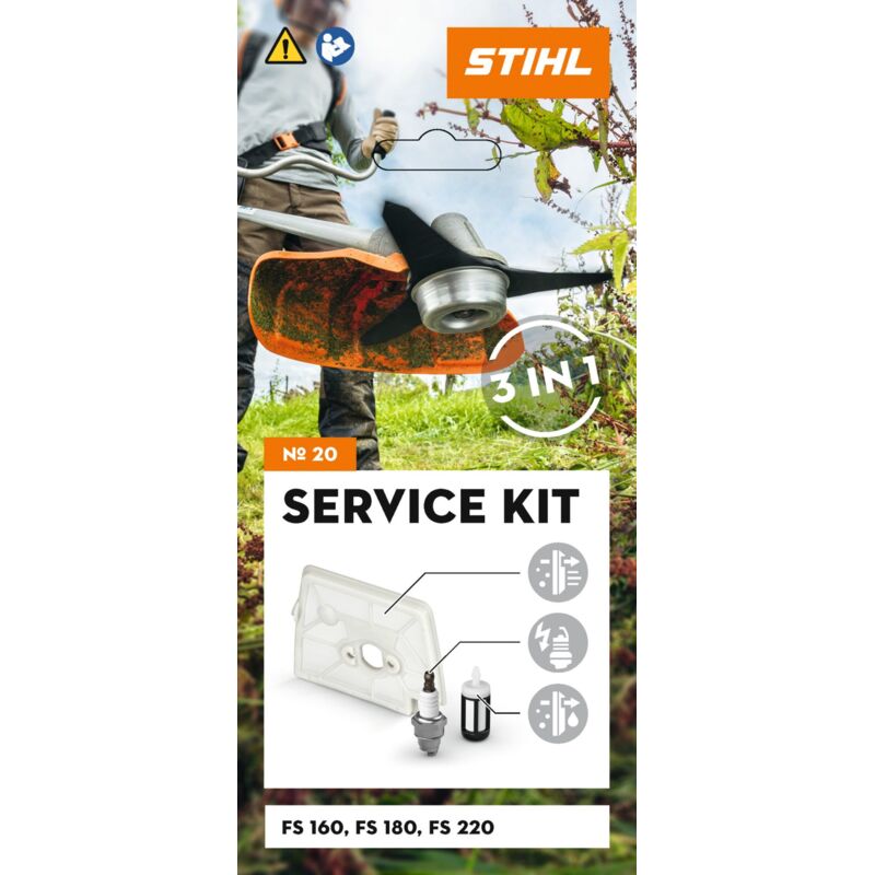 Kit d'entretien STIHL numéro 20 pour débroussailleuses FS 160 - FS 180 ...