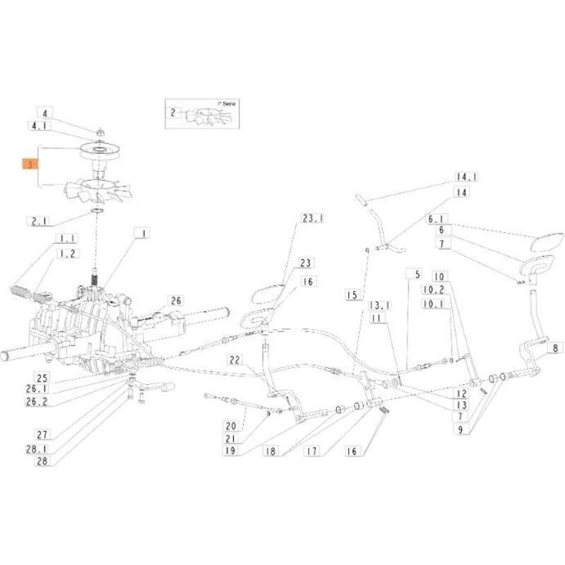 Kit Ventilateur Et Poulie Ariens 21543736 – Compatible Modèles 915133, 915135, 00348000 – Neuf