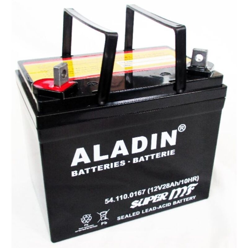 SECURA Batterie 12V 22Ah ( Pôle Gauche) Compatible Avec MTD 96 13H2765F600 Tracteur De Pelouse