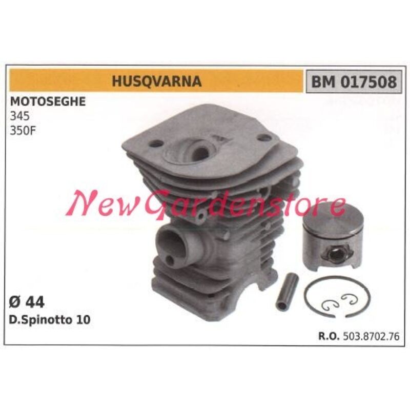 Kit Cylindre-piston 42 Mm Pour Tronçonneuse Husqvarna 340 345 - Référence 503870276 - Neuf - 4