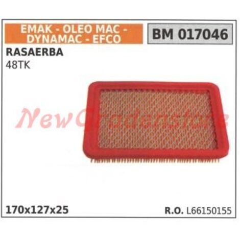 Filtre à air EMAK tondeuse Oleomac Efco 48TK L66150155