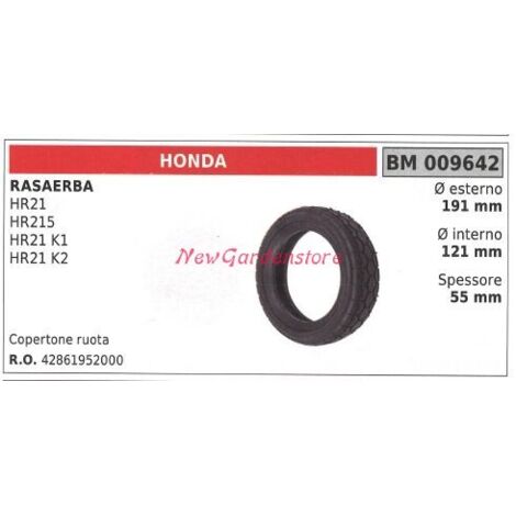 Pneu De Tondeuse 193mm Pour Honda HR 214 - Neuf - Adaptable
