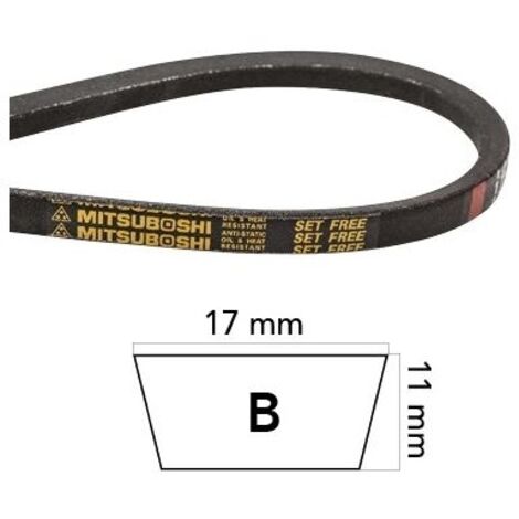 Courroie pour tracteur-tondeuse B30 831 mm 650030 (1/4)