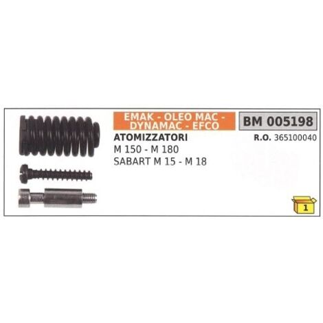 Kit antivibratoire EMAK pour brumisateur M 150 180 SABART M 15 18 005198